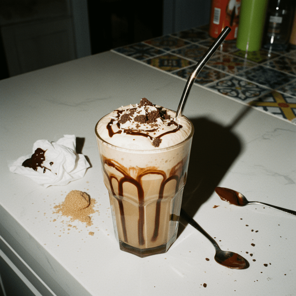 Brownie Batter Iced Latte