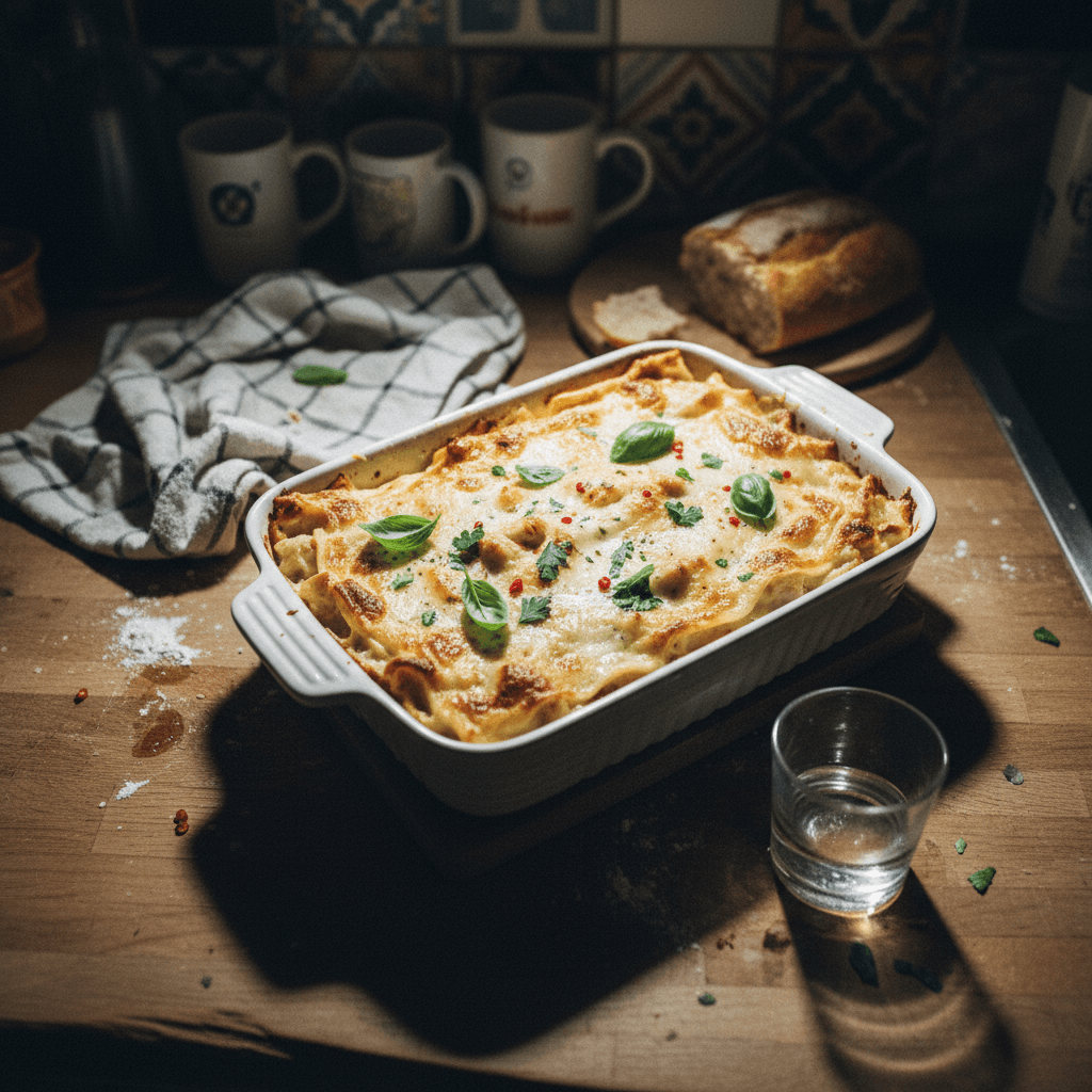 White Chicken Lasagna