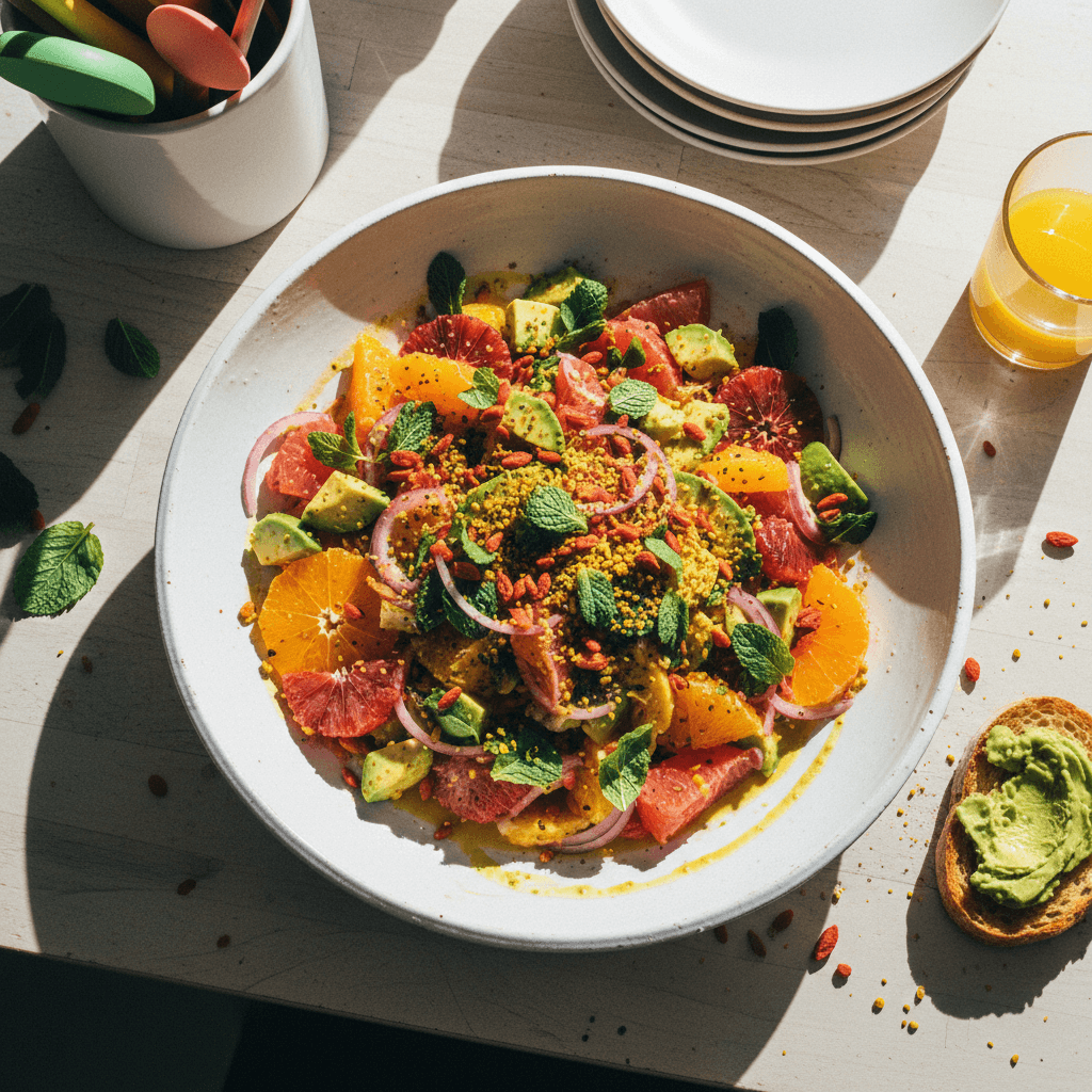 Erewhon Immunity Boosting Citrus Salad