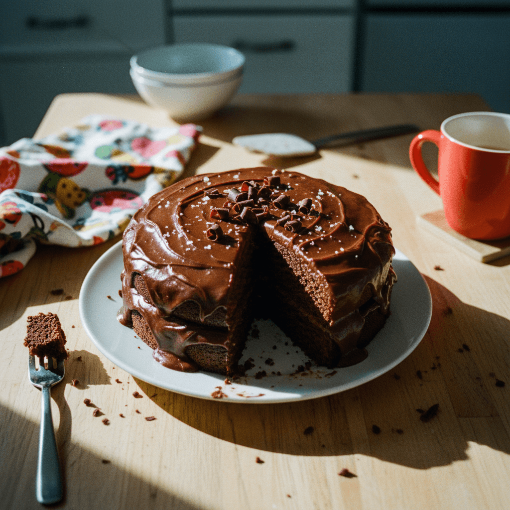 Sinful One-Bowl Chocolate Cake (6-inch)