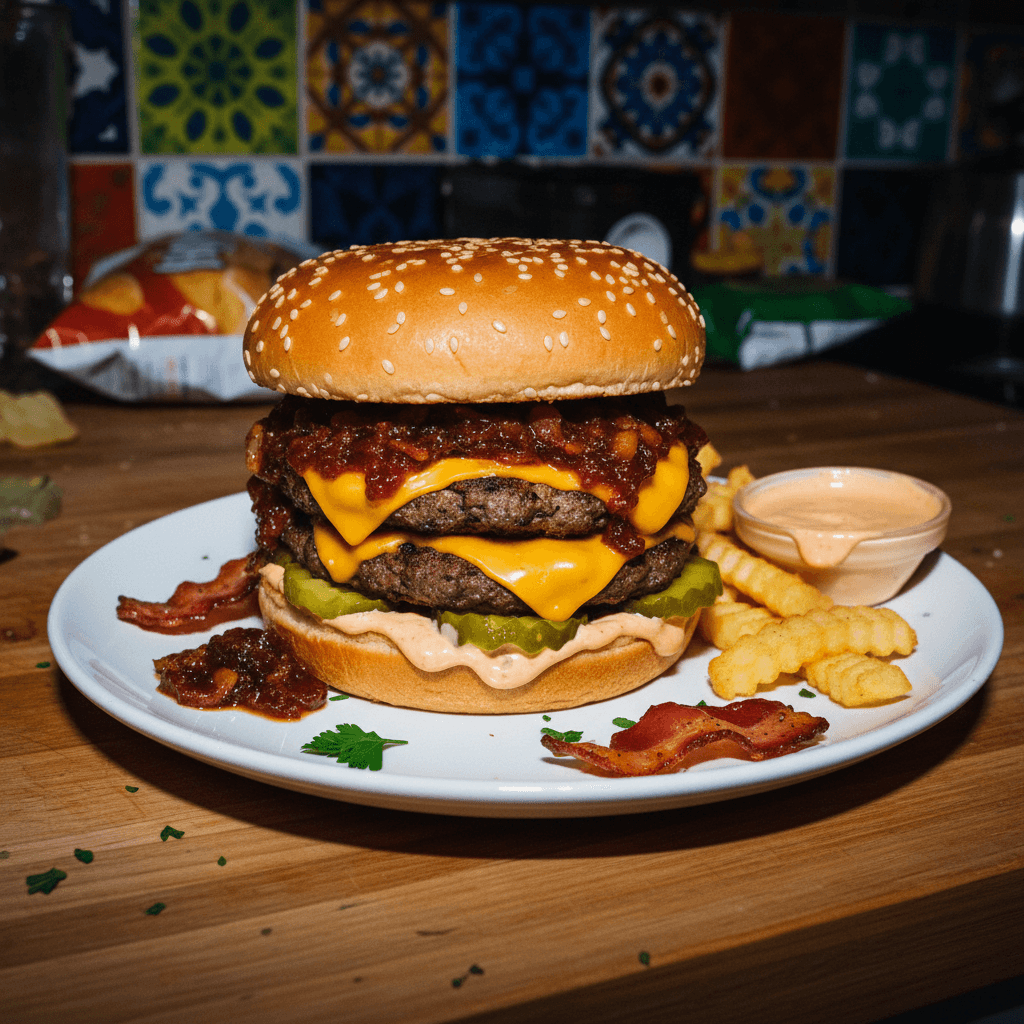 Bacon Jam Smash Burger