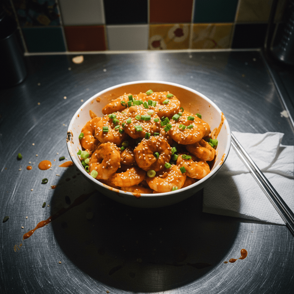 Spicy Sriracha Shrimp