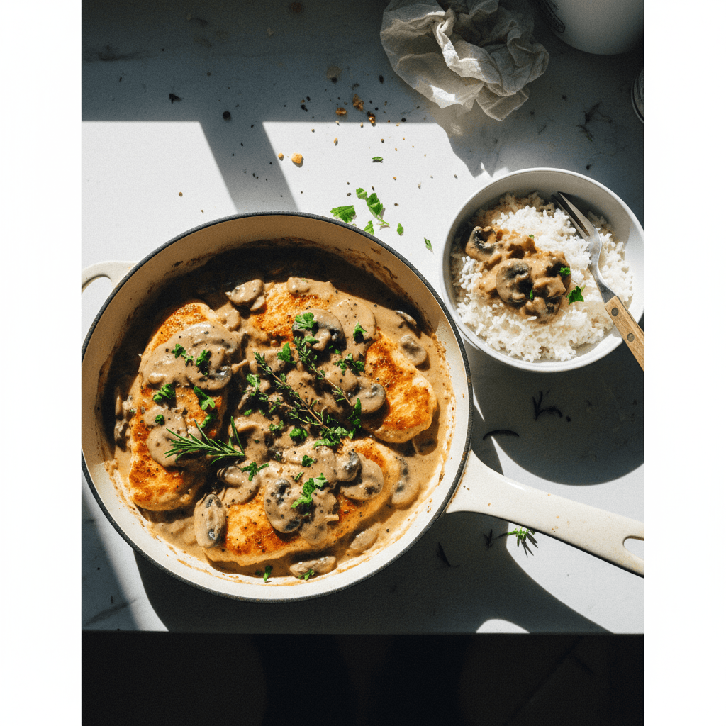 Creamy Mushroom Chicken