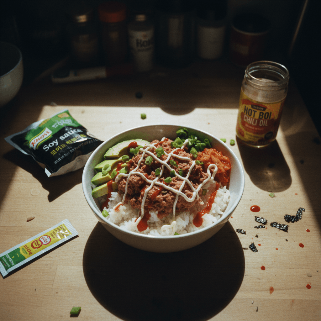 Easy Korean Spicy Tuna Rice Bowl