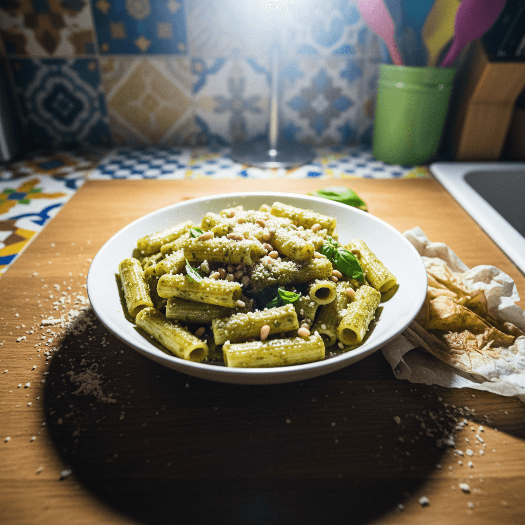 Pesto Rigatoni