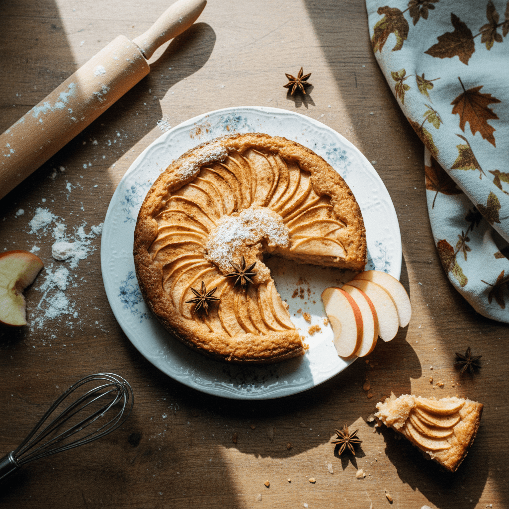 Invisible Apple Cake (Gâteau Invisible Aux Pommes)