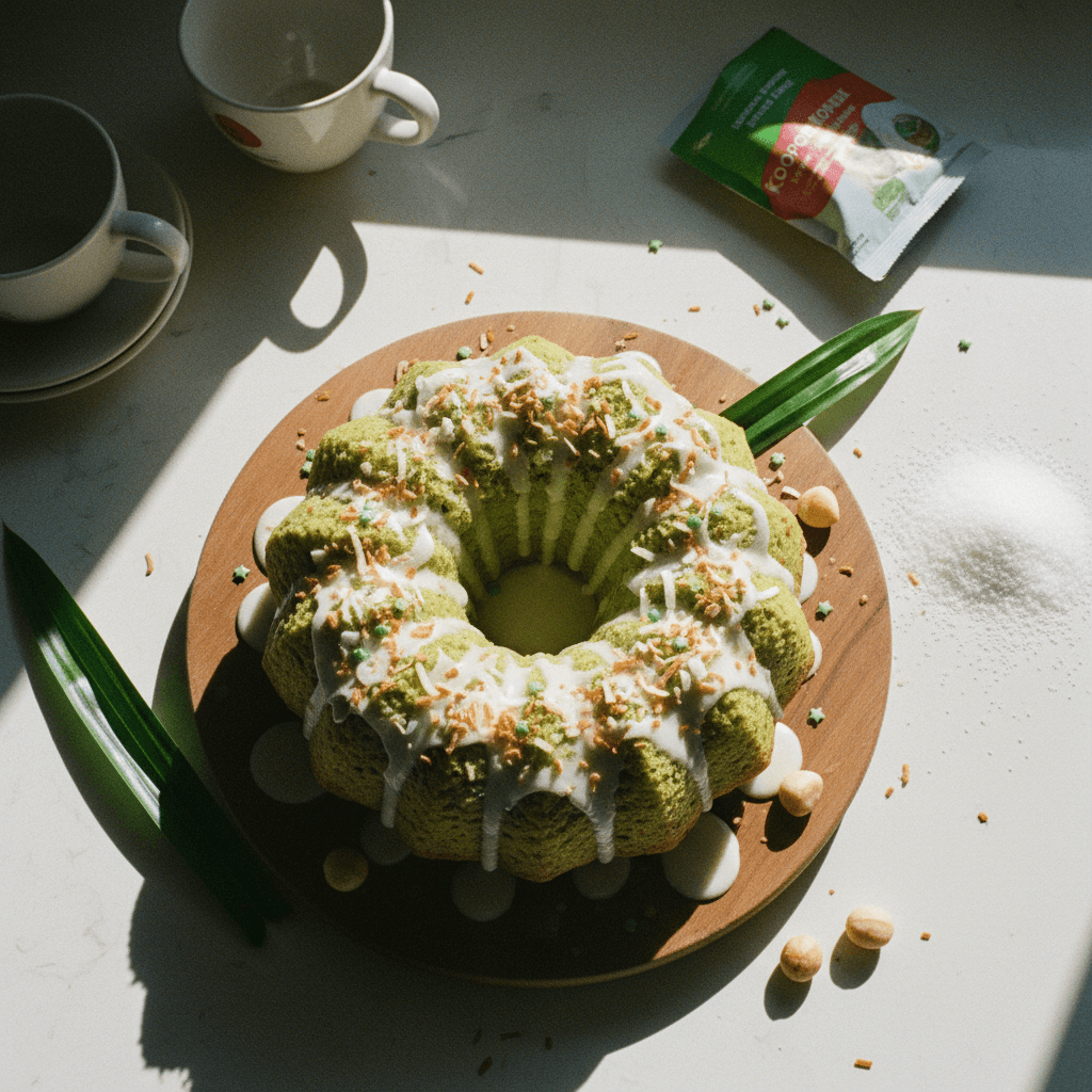 Pandan Butter Cake