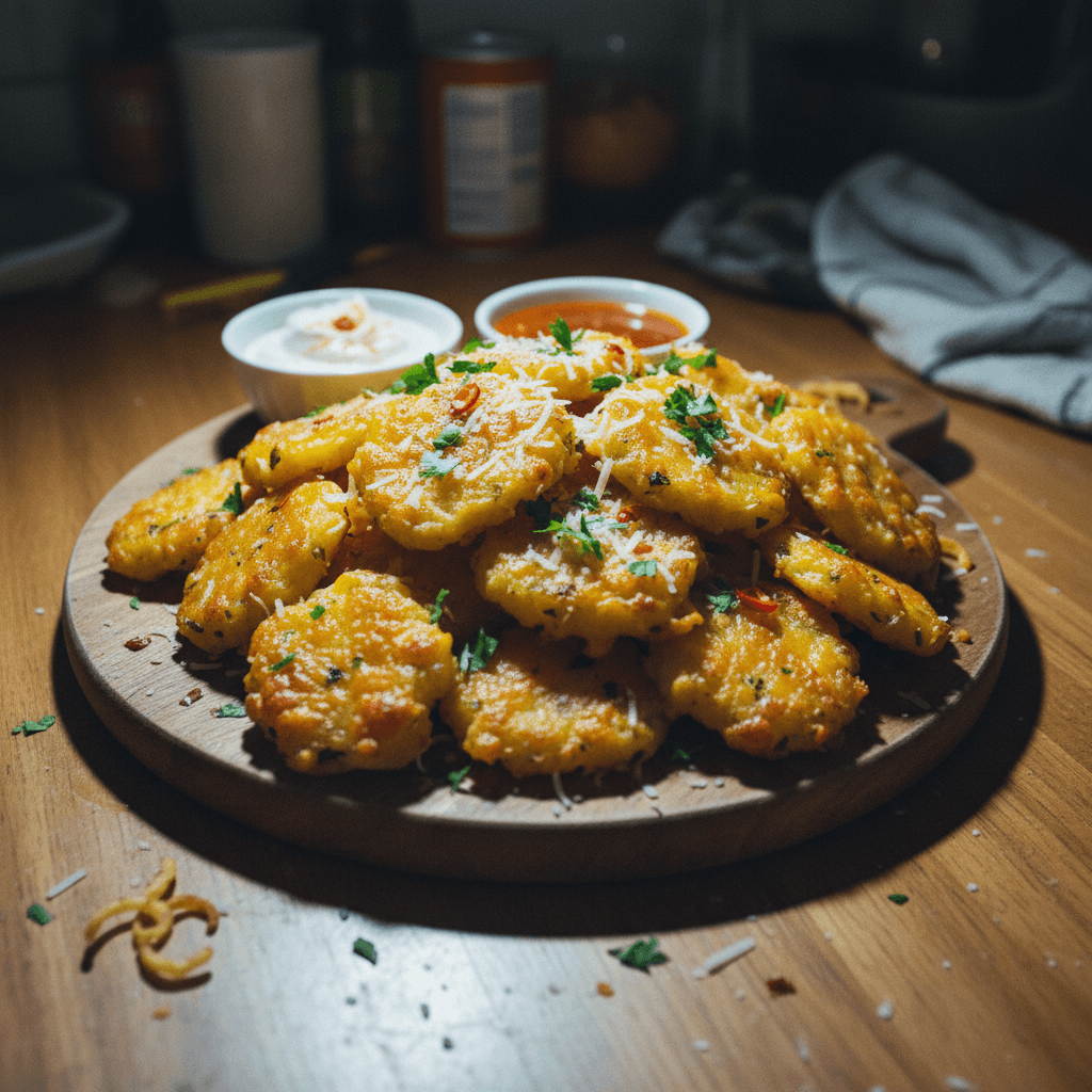 Cheesy Potato Snacks