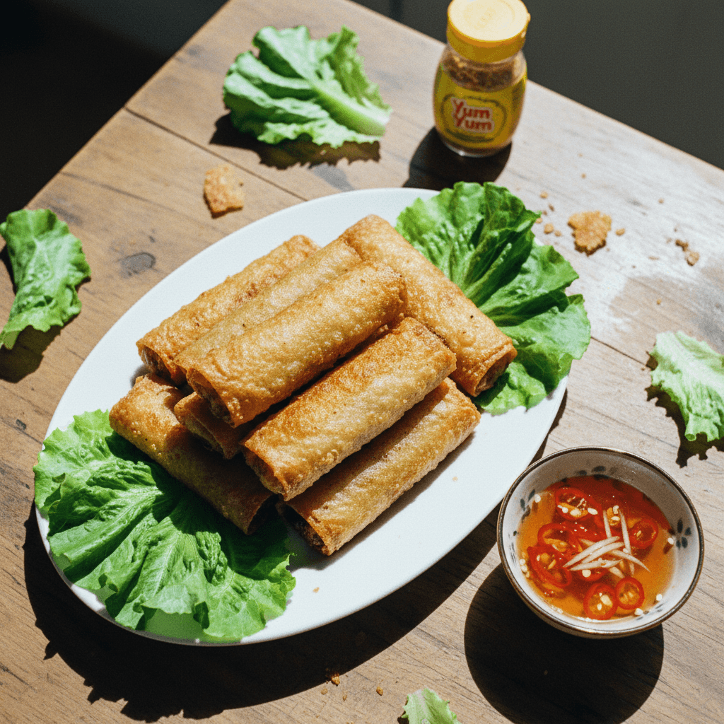 Vietnamese Fried Spring Rolls (Chả Giò)