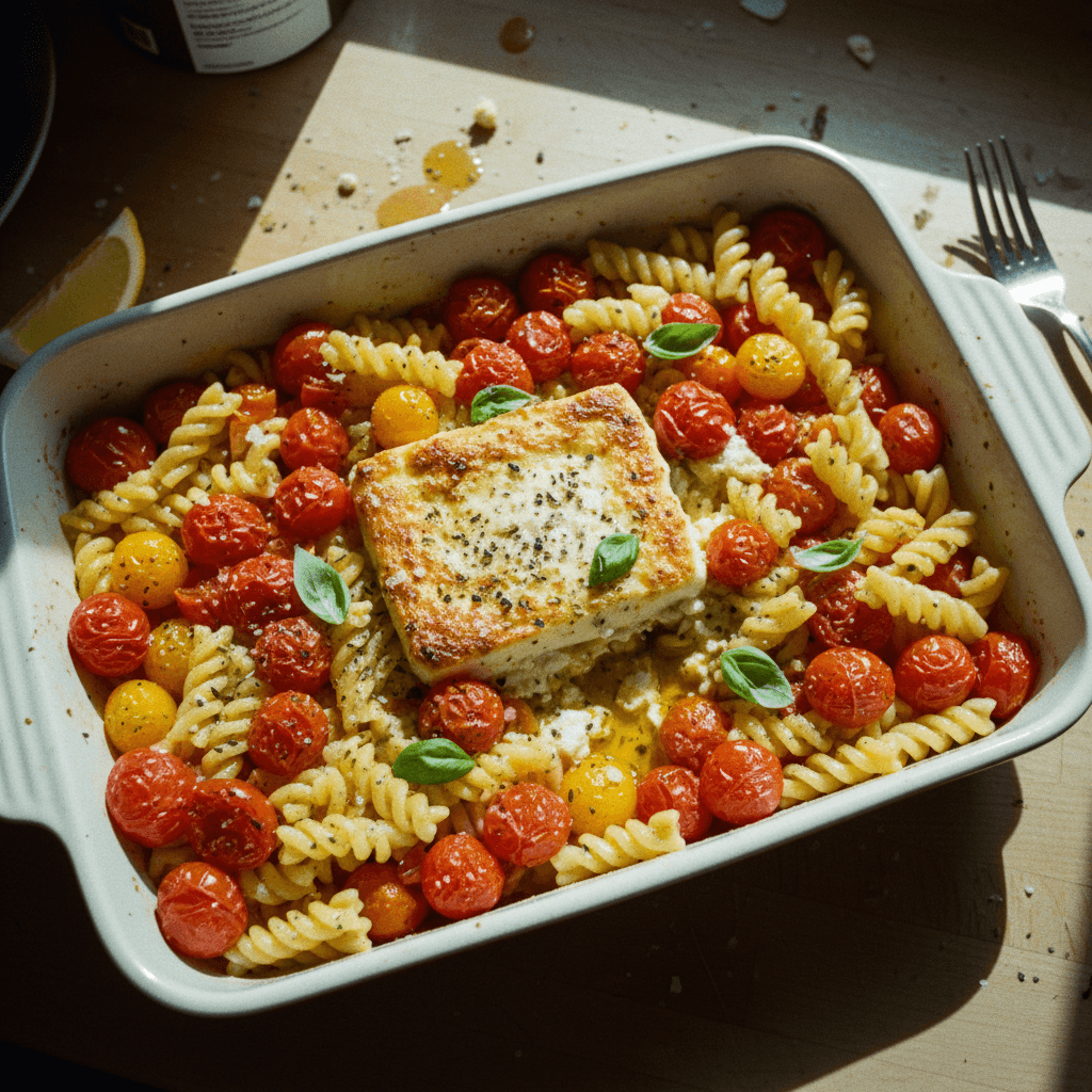 Baked Feta Pasta