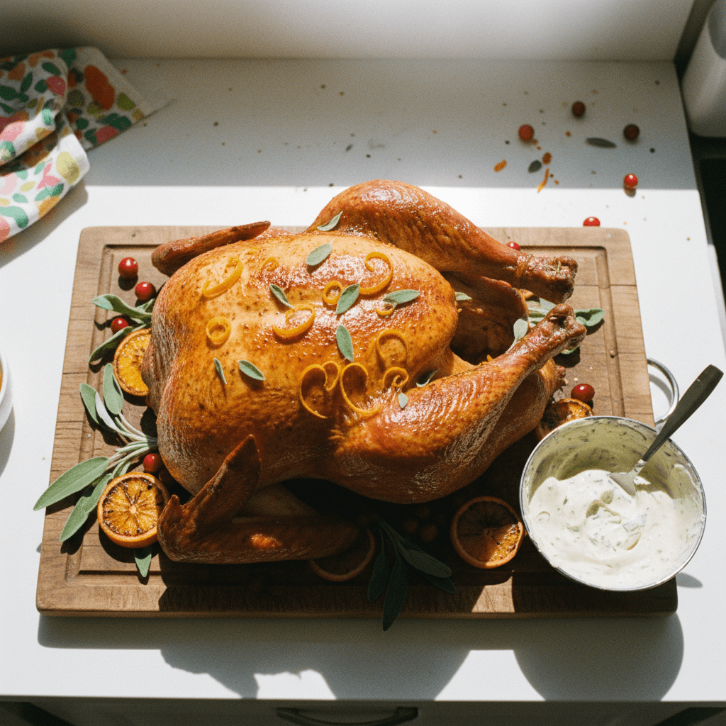 Duke's Mayo Roasted Turkey (Mayo Bird)