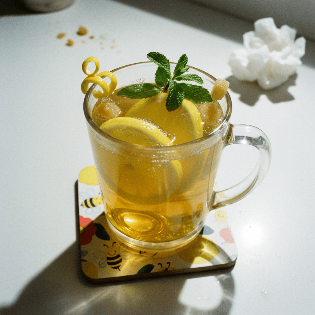 Honey Lemon Ginger Tea (Cold Remedy)