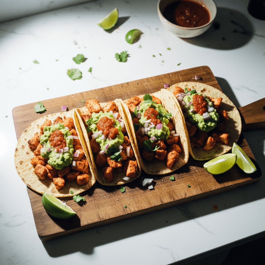 Pollo Asado Tacos
