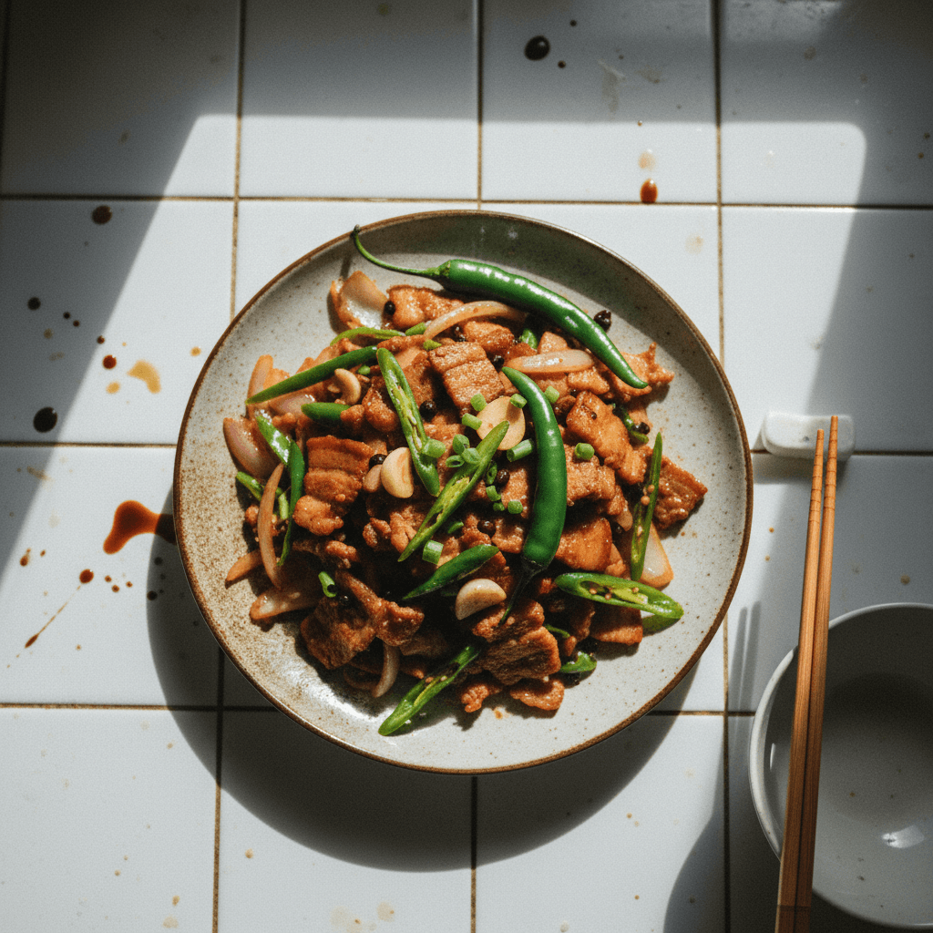 辣椒炒肉
