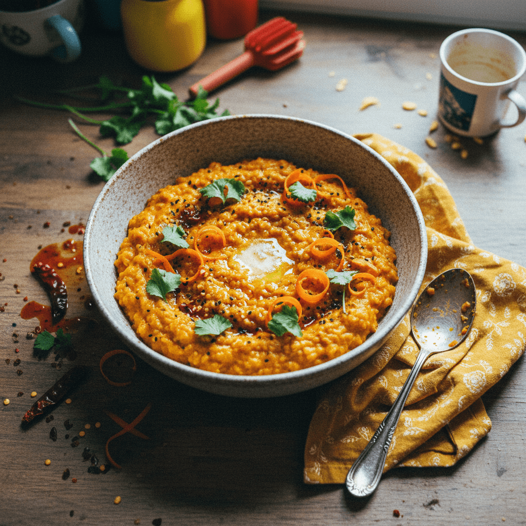 Carrot and Coriander Kitchari