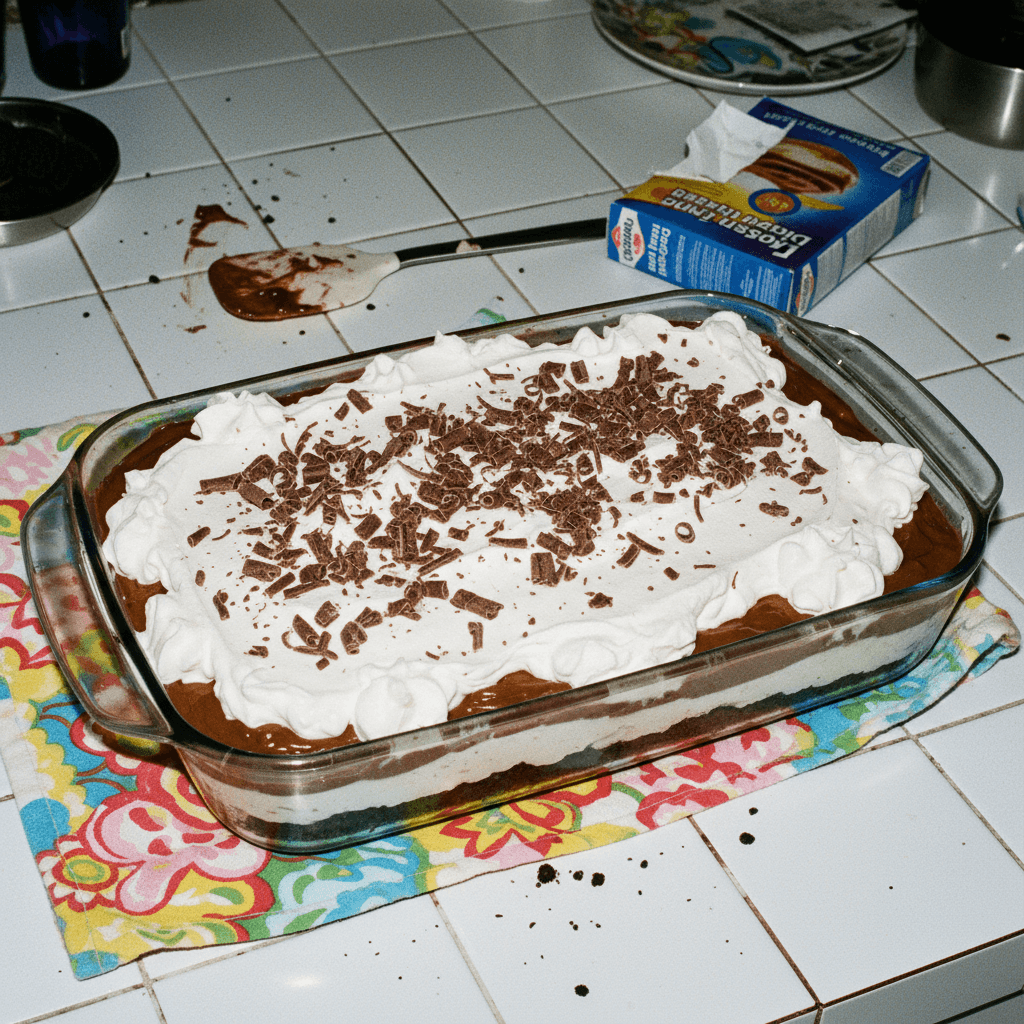 No-Bake Chocolate Lasagna