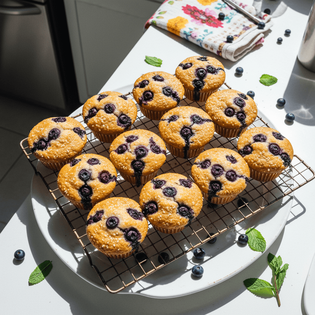 Gluten-Free Blueberry Muffins