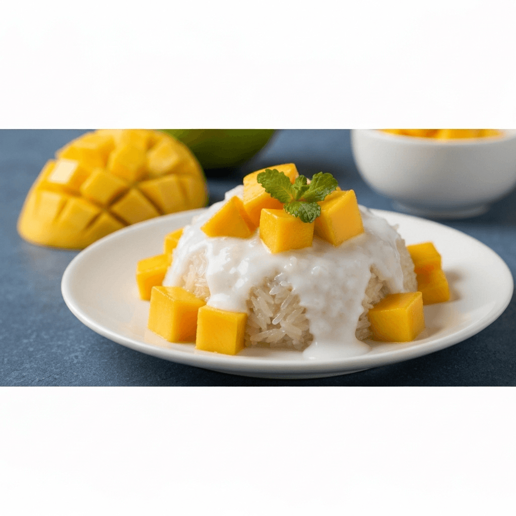 Coconut Mango Sticky Rice