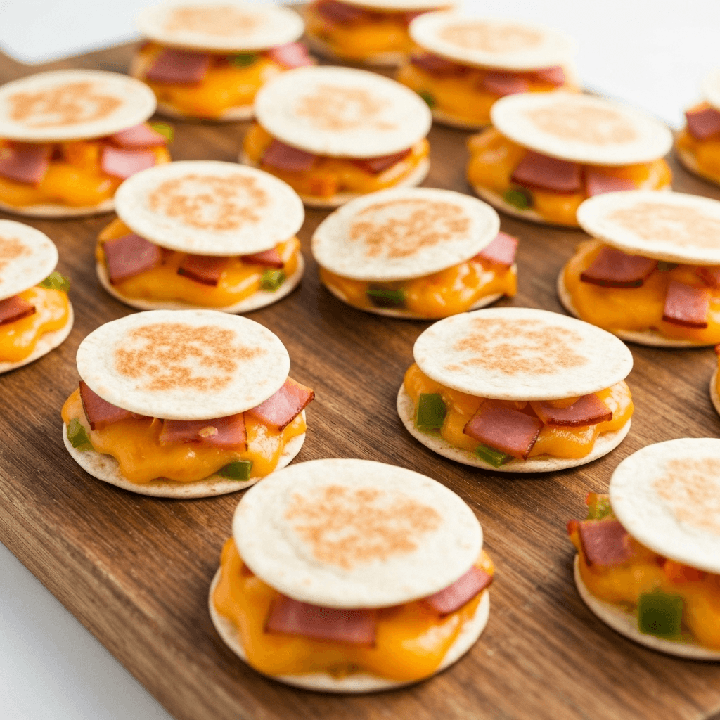 Mini breakfast quesadillas