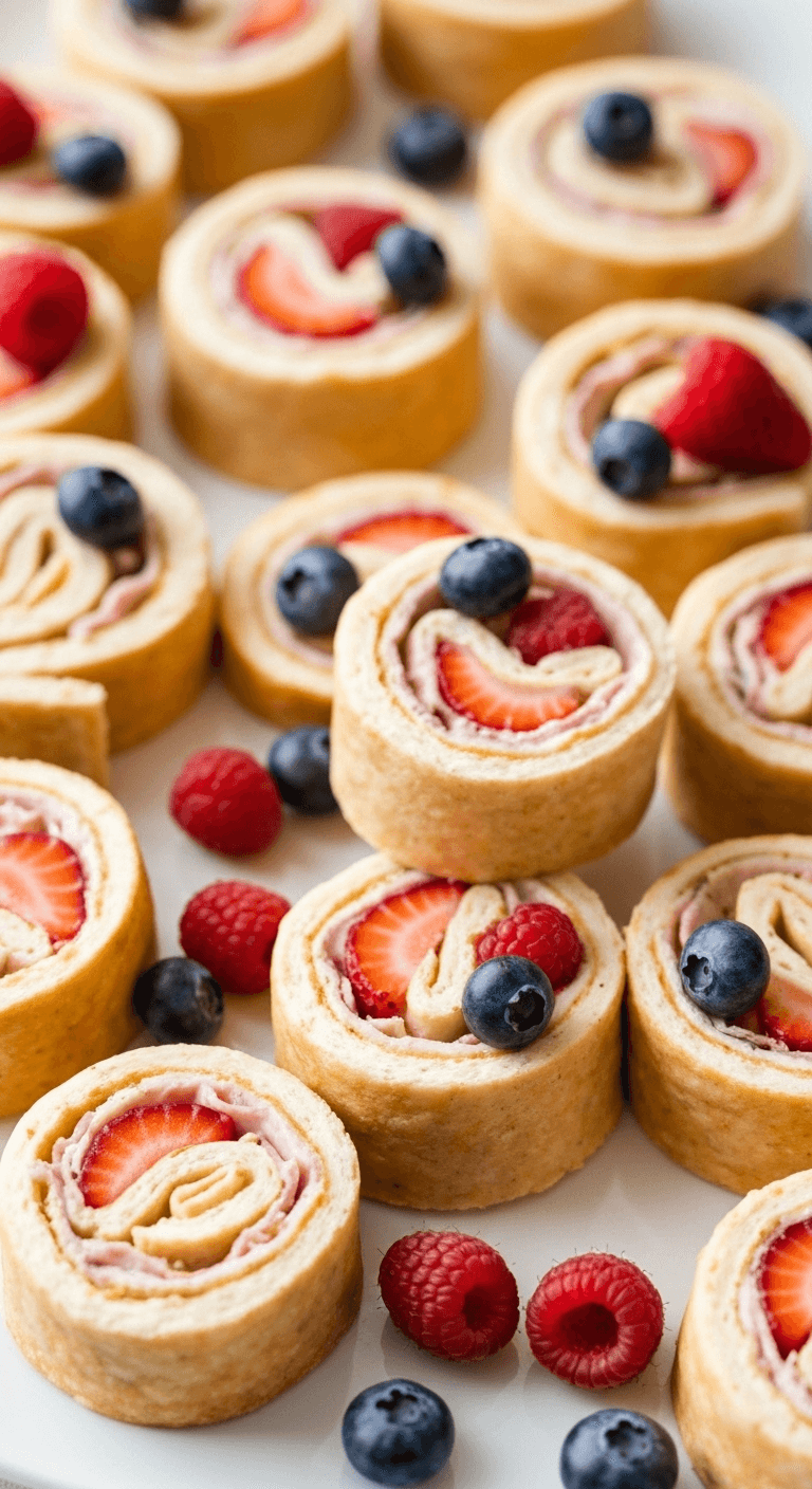 Turkey & Cheese Roll-Ups with Fruit