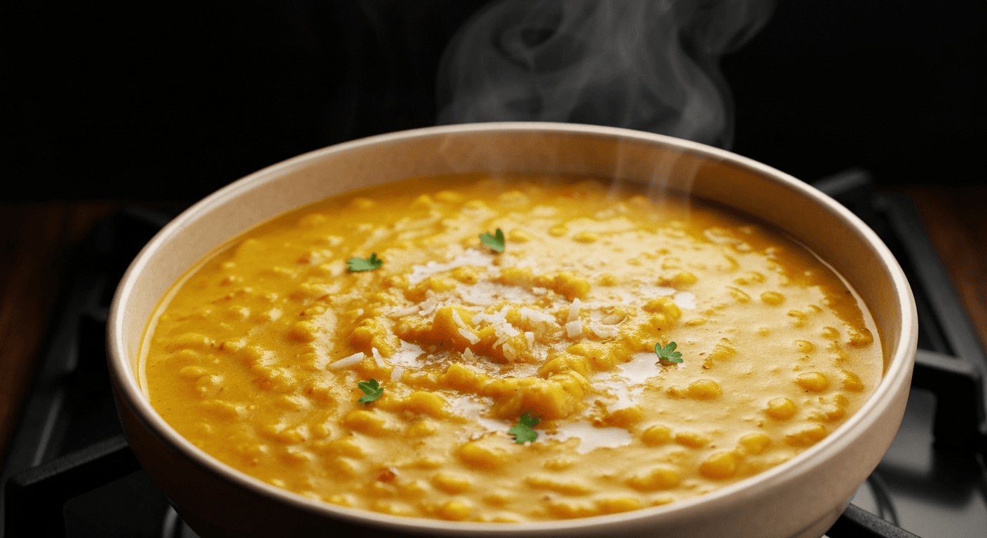 Spicy Turmeric Lentil Dal