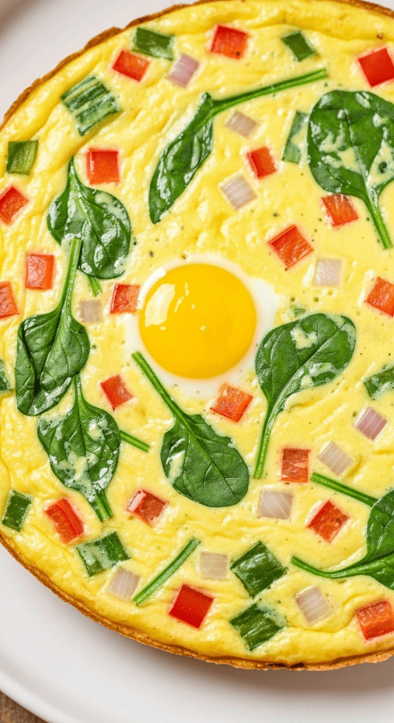 Cheesy Veggie Frittata