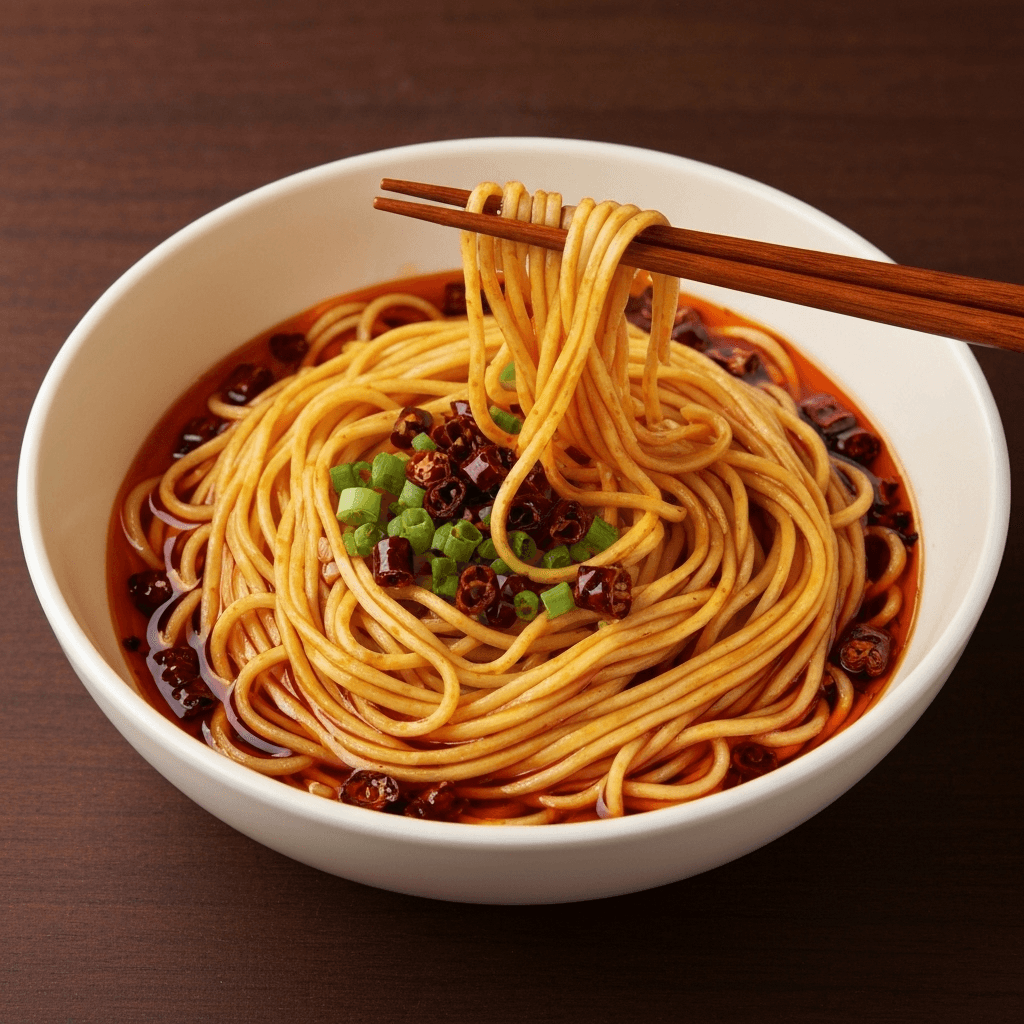 Fiery Sichuan Peppercorn Noodles
