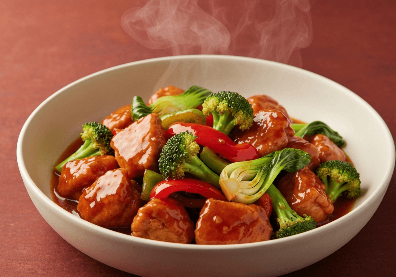 Gluten-Free Spicy Szechuan Chicken