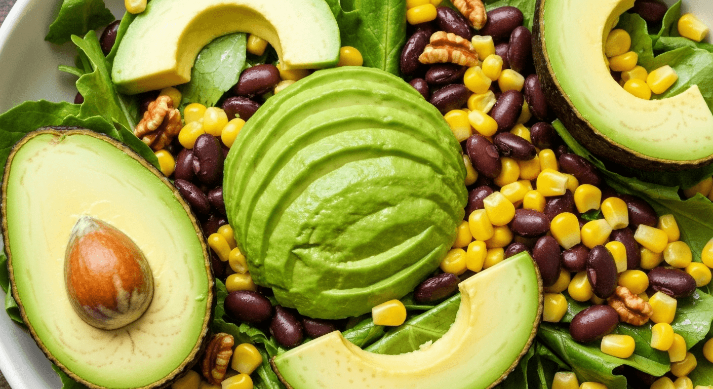 Avocado Corn Black Bean Salad