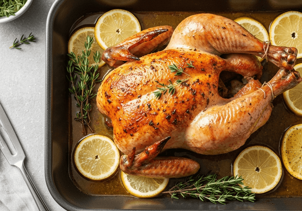 Lemon Herb Roasted Chicken