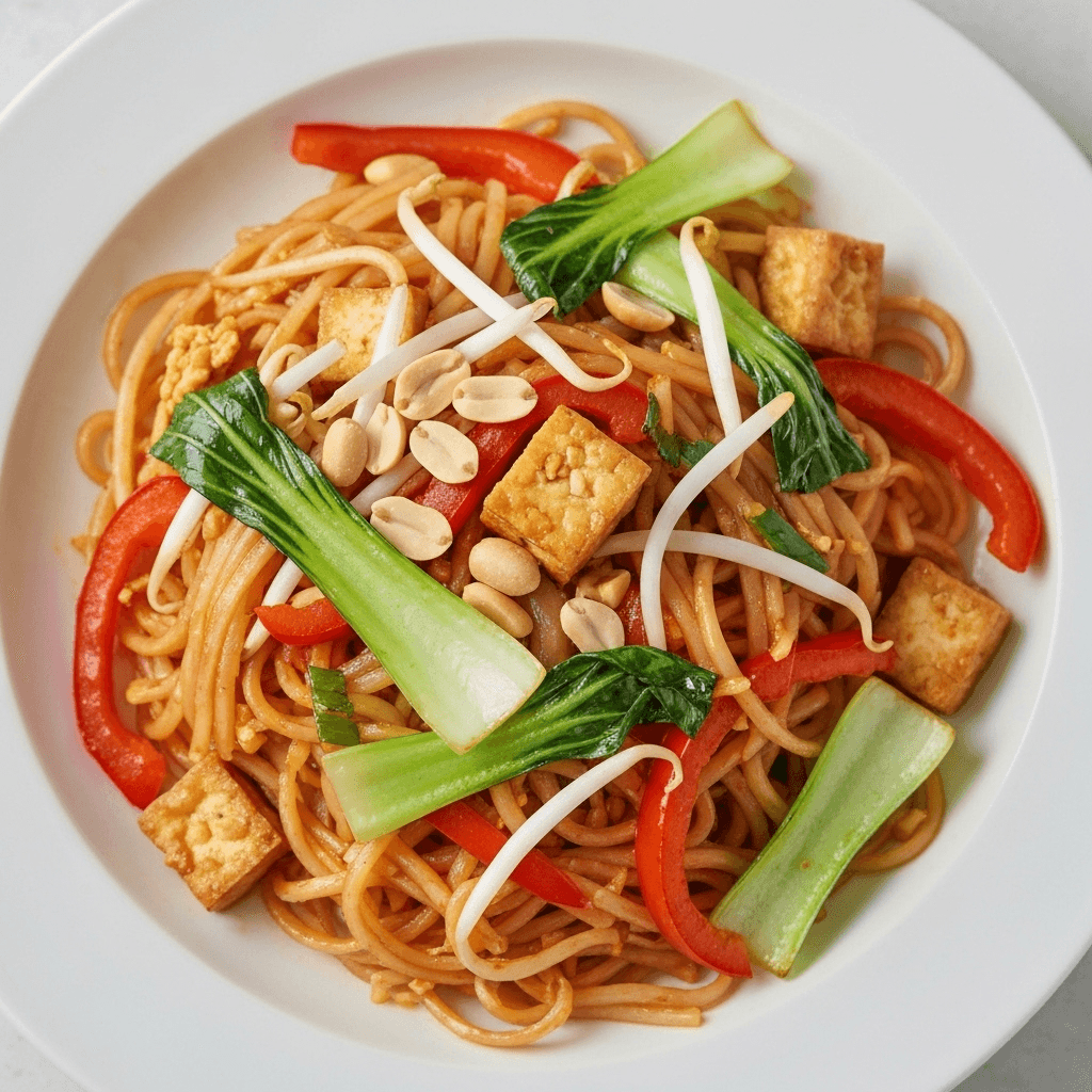 Vegetarian Pad Thai Noodles